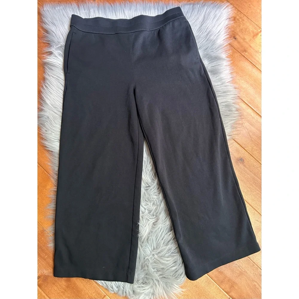 Madewell Tall Huston Pull-On Crop Pants Size Small - Picture 3 of 5